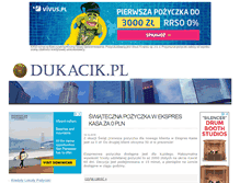 Tablet Screenshot of dukacik.pl