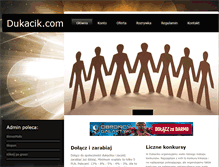 Tablet Screenshot of dukacik.com
